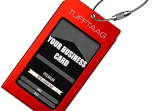 tufftaag travel id bag tag