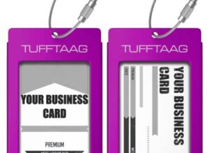 tufftaag travel id bag tag