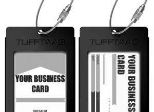 tufftaag travel id bag tag