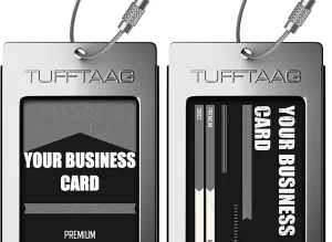 tufftaag travel id bag tag