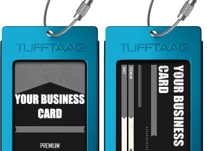 tufftaag travel id bag tag