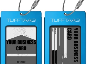 tufftaag travel id bag tag