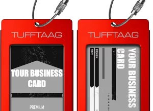 tufftaag travel id bag tag