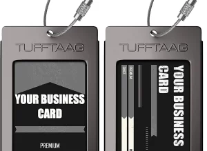 tufftaag travel id bag tag